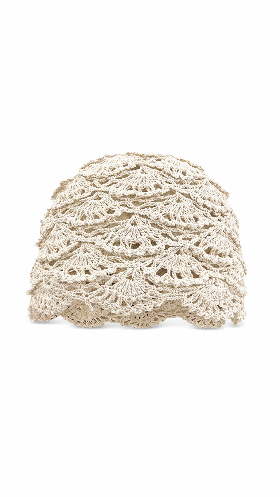 Mesh hat crochet