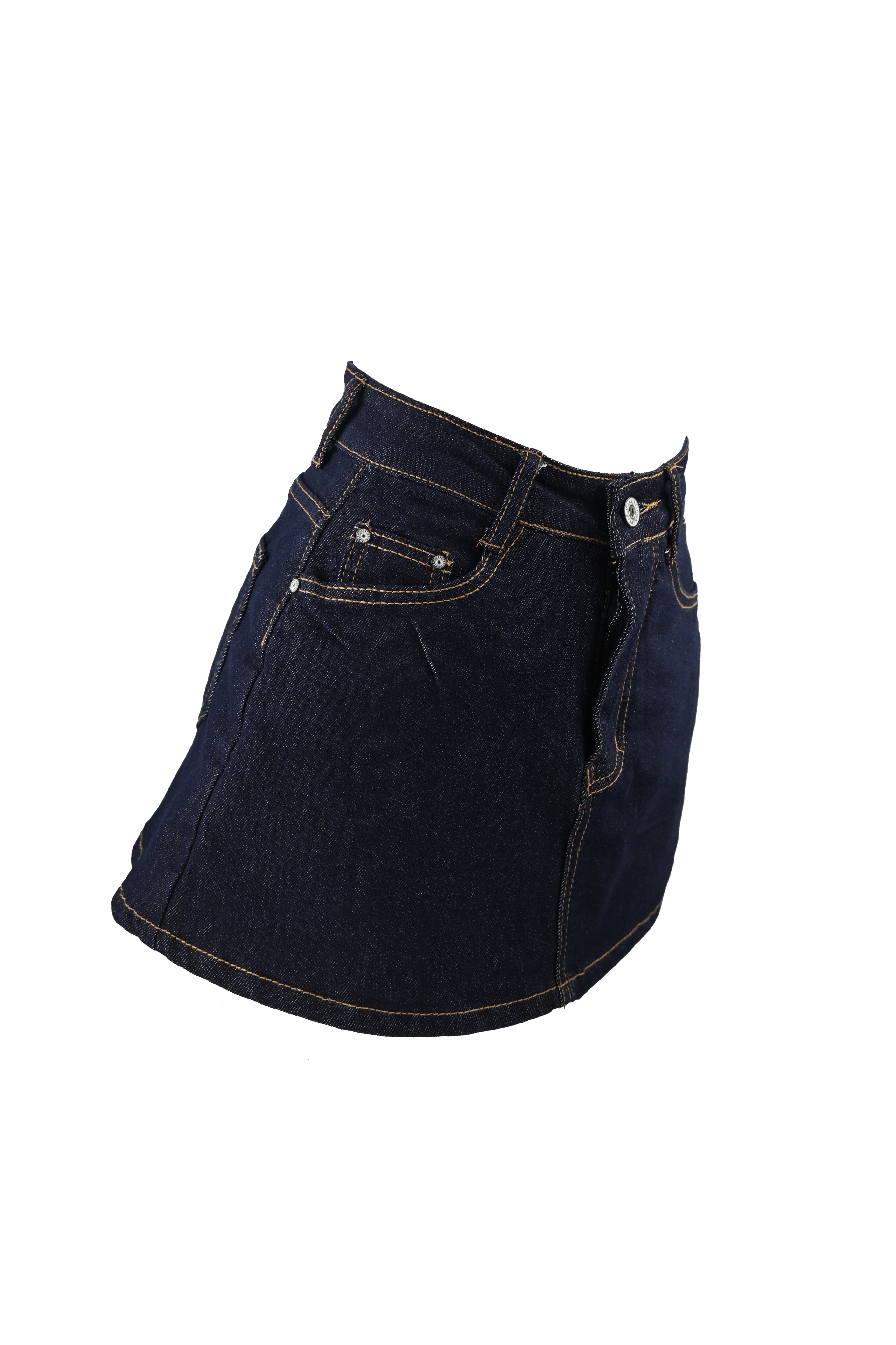 Gonna pantalone in denim
