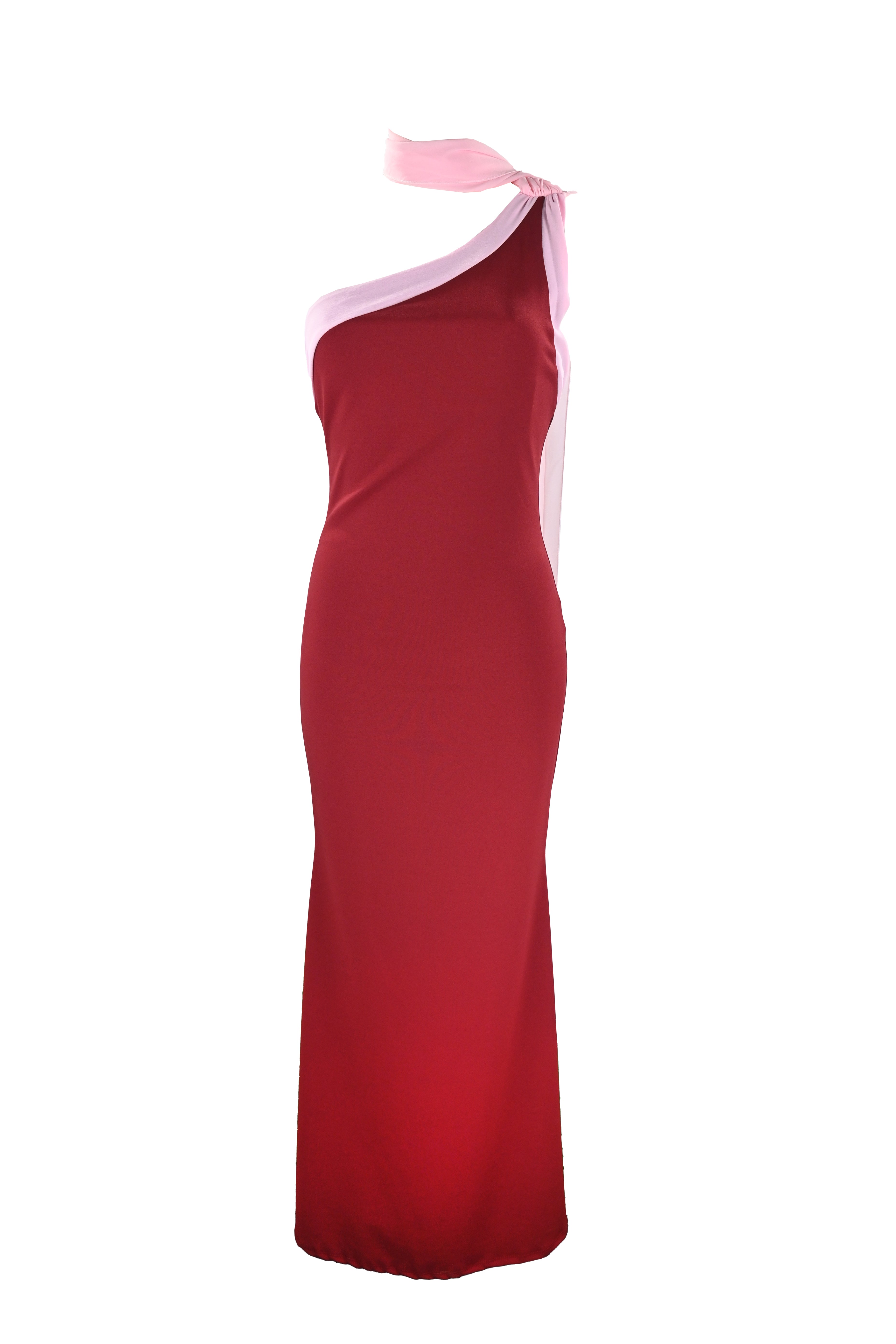 Strapless short dress with tiered skirt