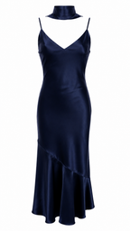 Strapless short dress with tiered skirt