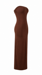 Abito a tubino lungo