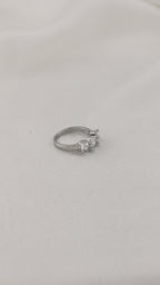 Anello Trilogy argento