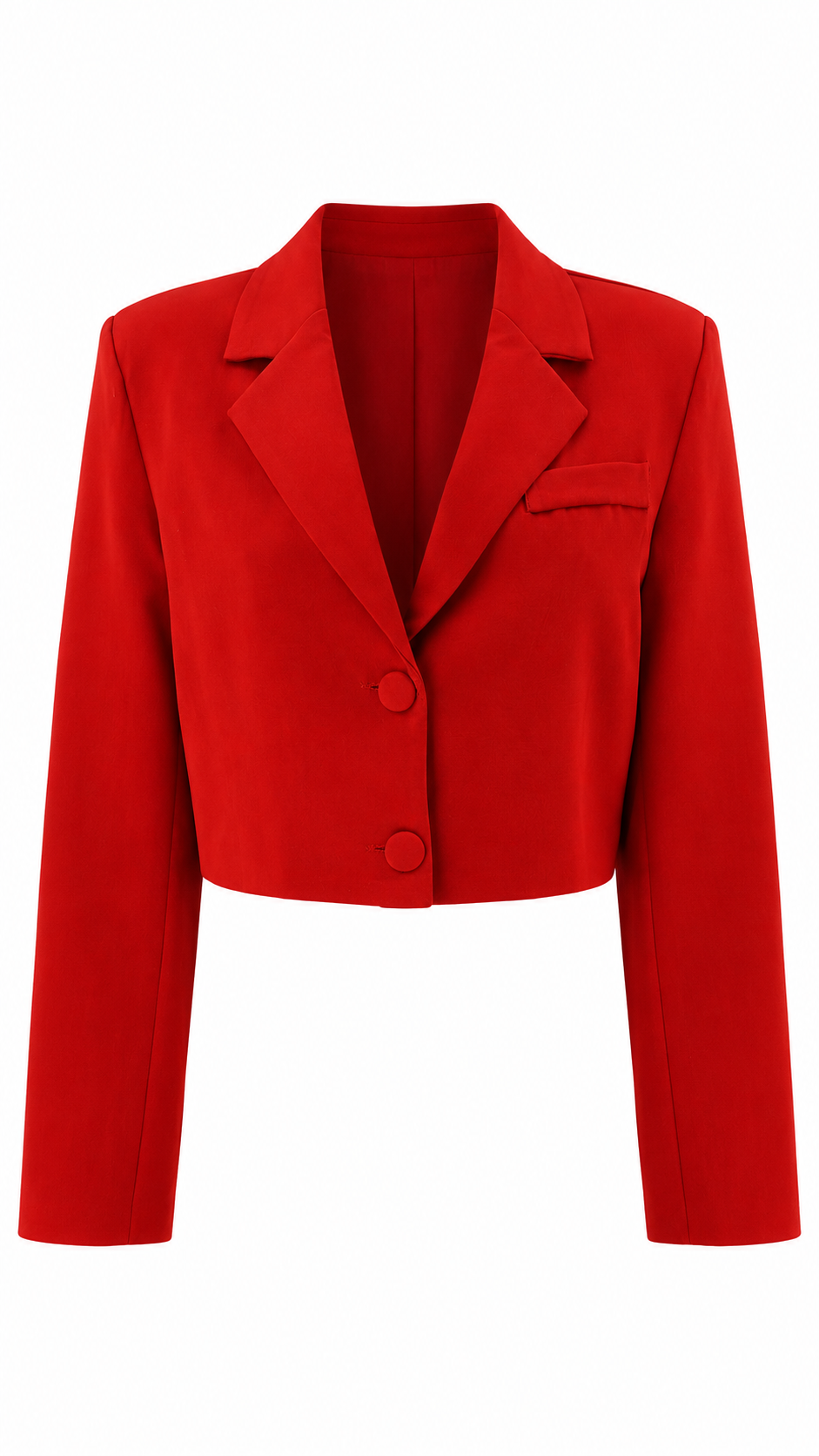 Gilet corto con bottoni