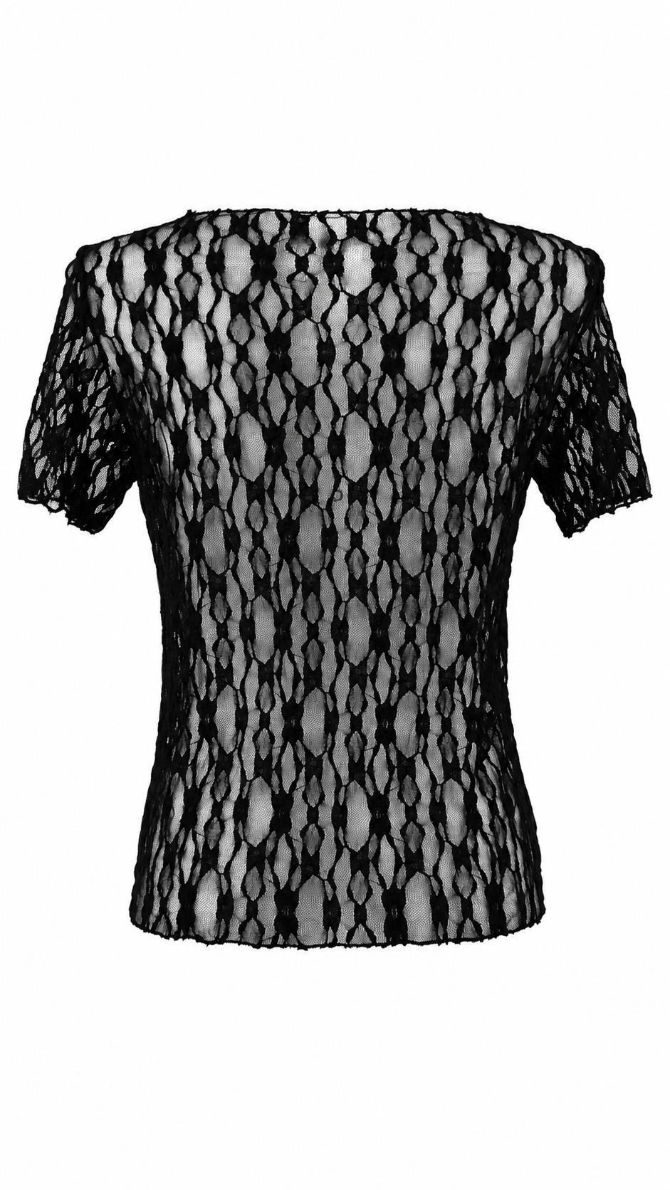 T-shirt in pizzo