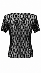 T-shirt in pizzo