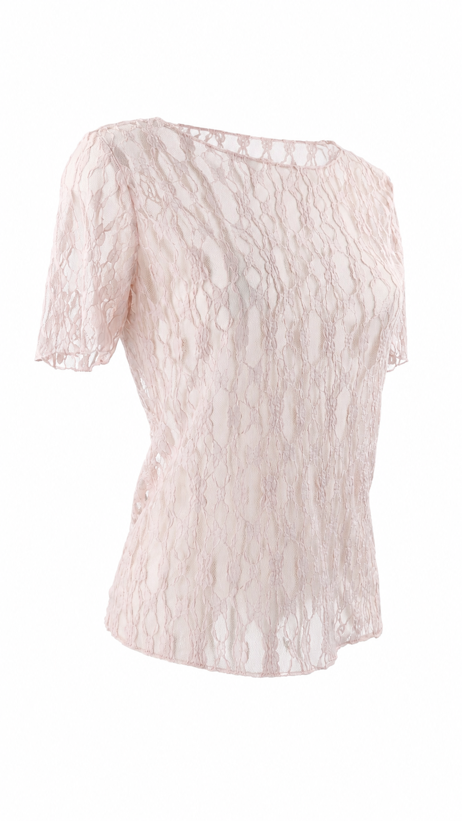 T-shirt in pizzo