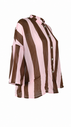 Camicia leggera a righe verticali