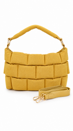 Bolso de mano a rayas