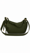 Bolso de mano a rayas