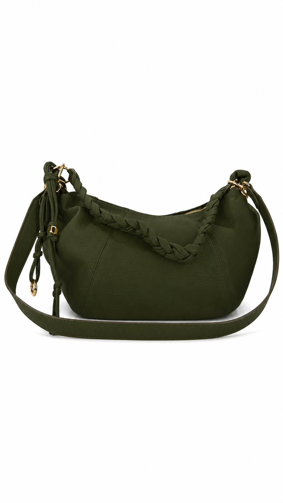 Bolso de mano a rayas