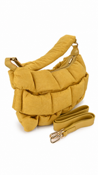 Bolso de mano a rayas