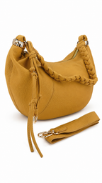 Bolso de mano a rayas
