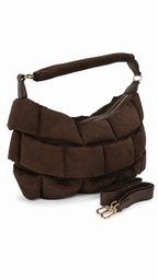 Bolso de mano a rayas
