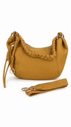 Bolso de mano a rayas