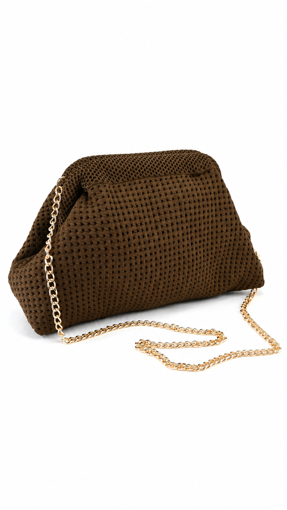 Bolso de mano a rayas