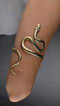 Bracciale da bicipite con serpente