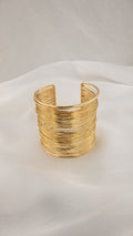 Bracciale cuff a fili multipli
