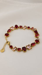 Bracciale tennis con pietre