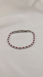 Bracciale tennis con pietre
