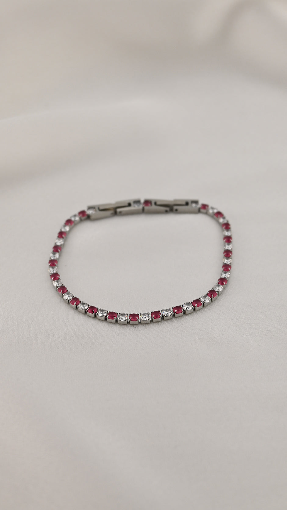 Bracciale tennis con pietre