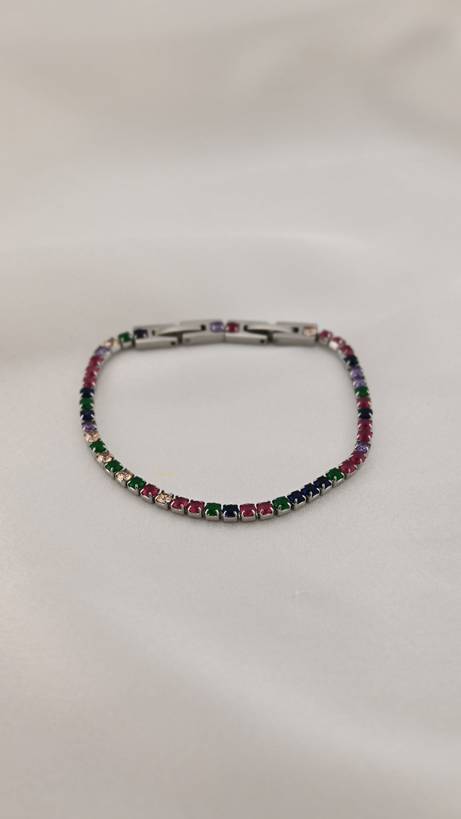 Bracciale tennis con pietre
