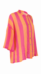 Camicia leggera a righe verticali