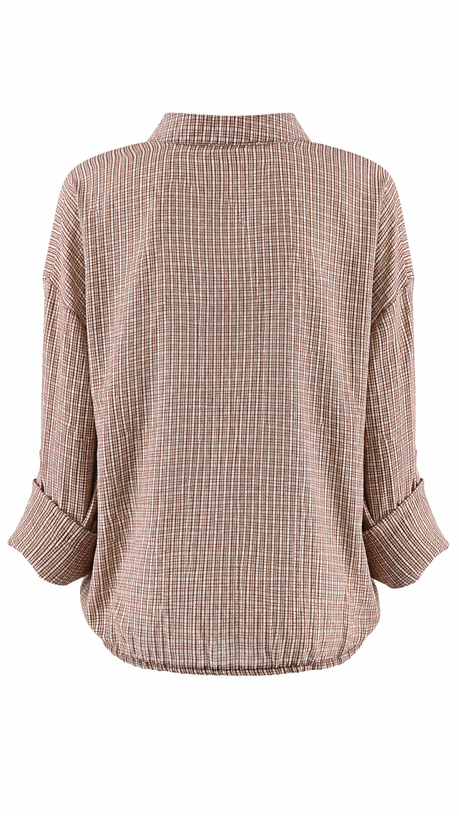 Camicia leggera con nodo frontale