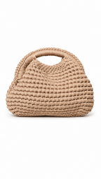Clutch bag intrecciata