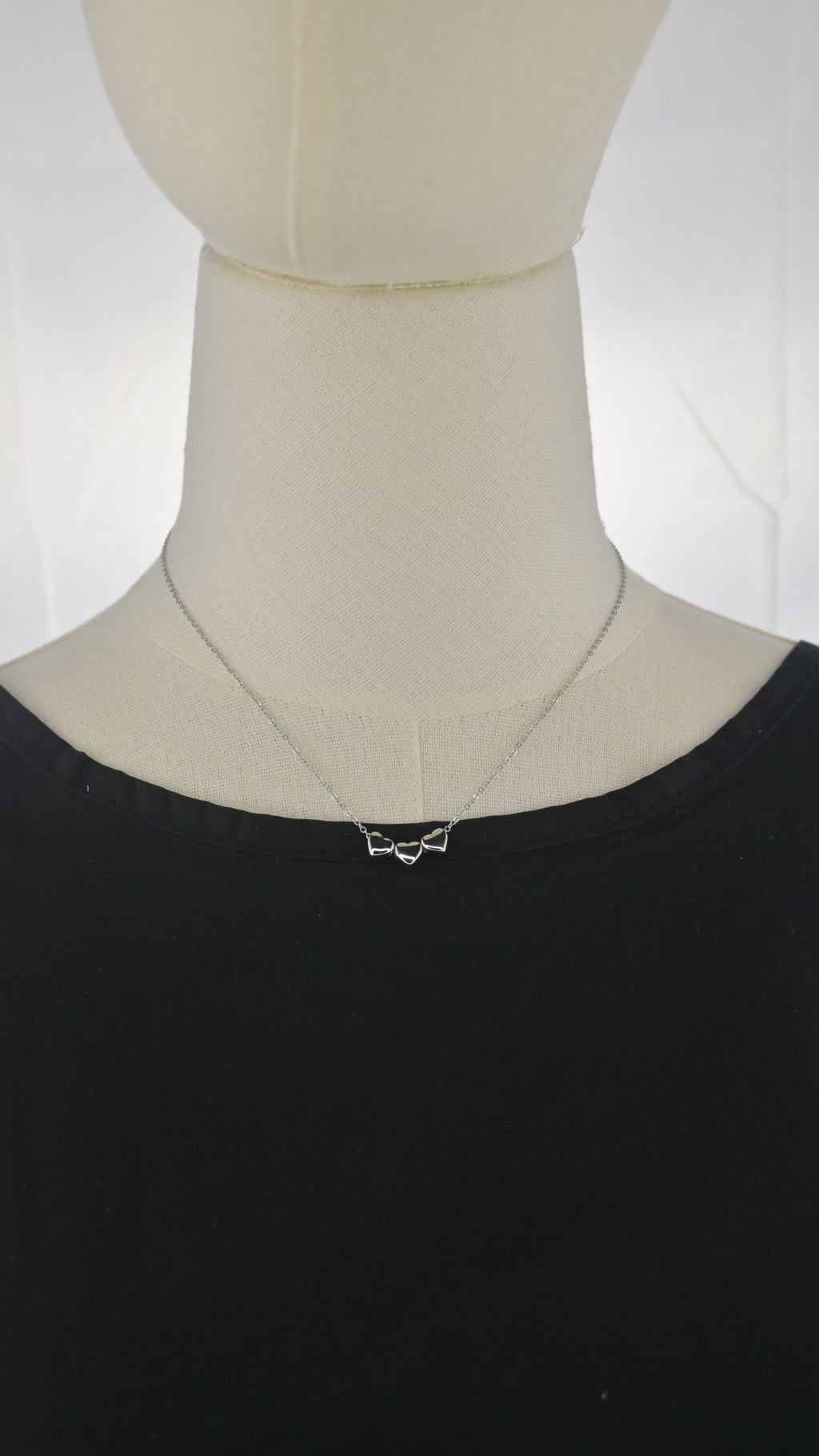 Collana tre cuori