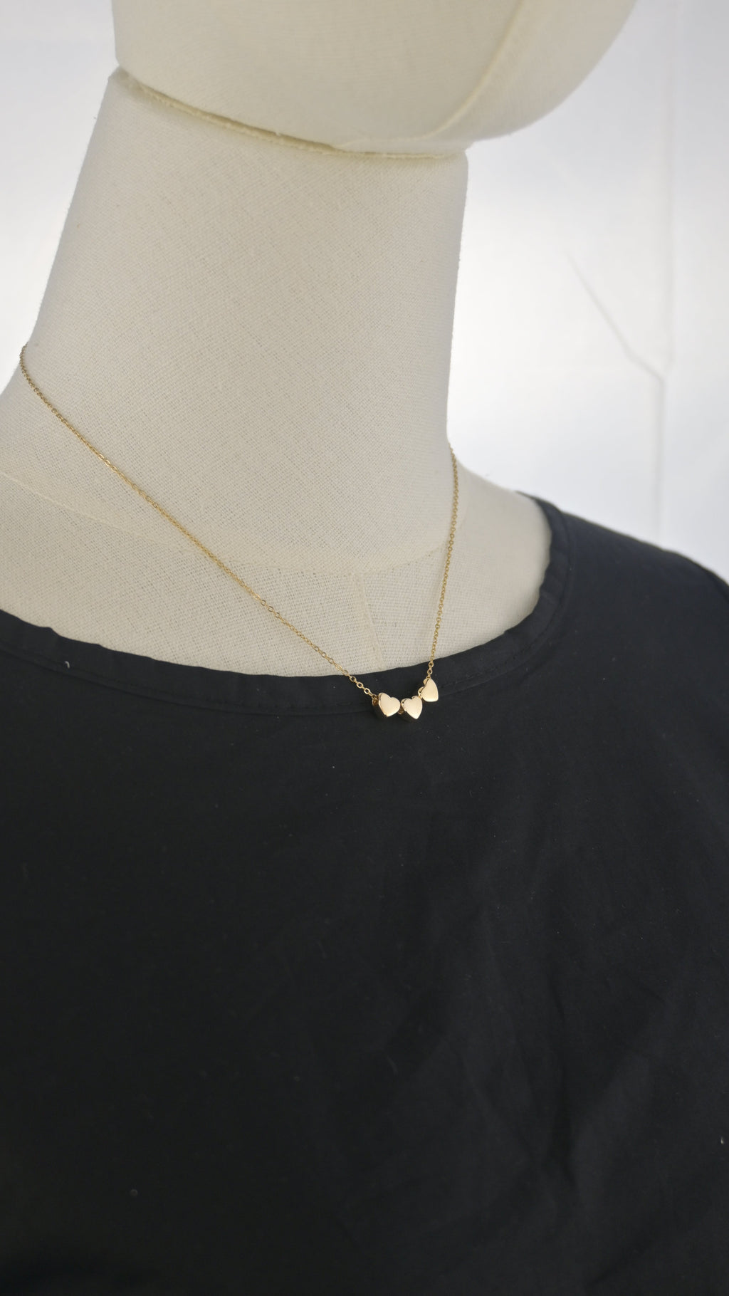 Collana tre cuori