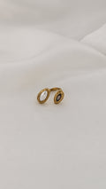 Anello regolabile con doppio ovale