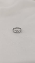 Anello Trilogy argento