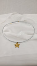Bracciale/ Girocollo regolabile con pendente a stella marina
