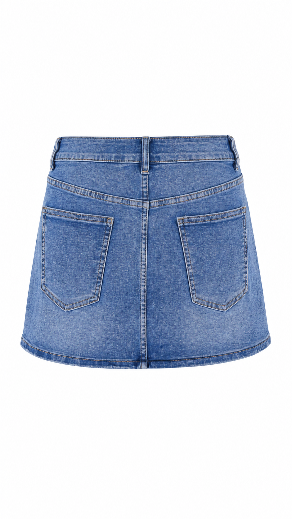 Minigonna in denim chiaro