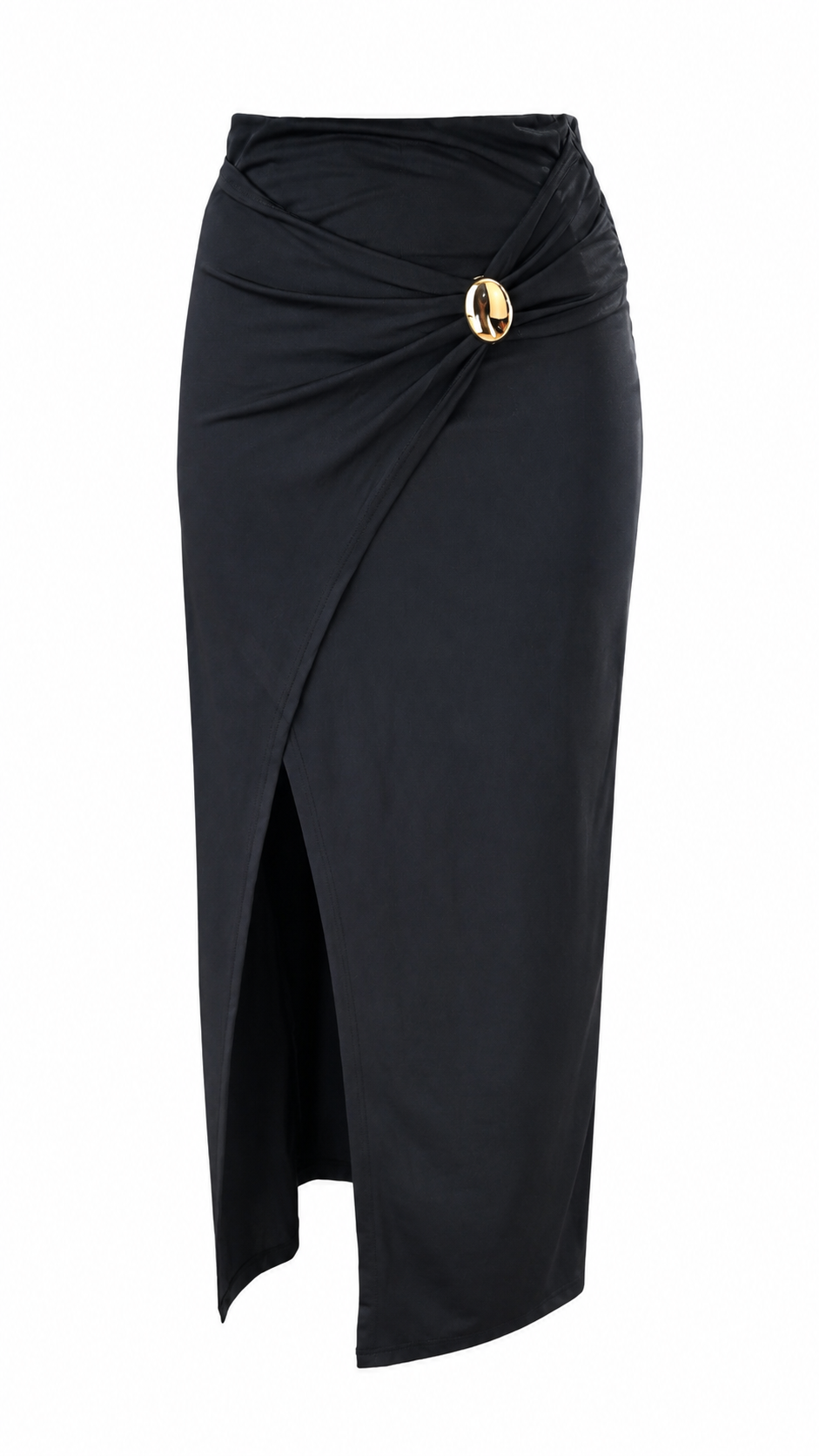 Strapless short dress with tiered skirt