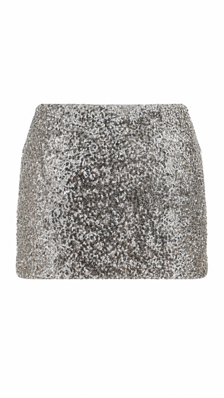 Minigonna con paillettes