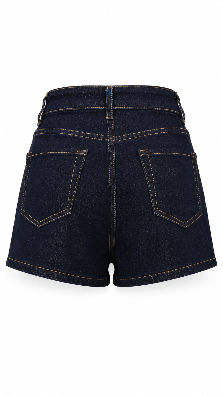Gonna pantalone in denim scuro