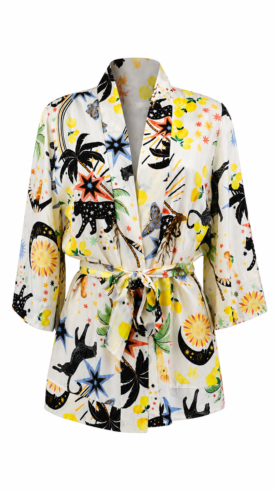 Kimono a fantasia tropicale