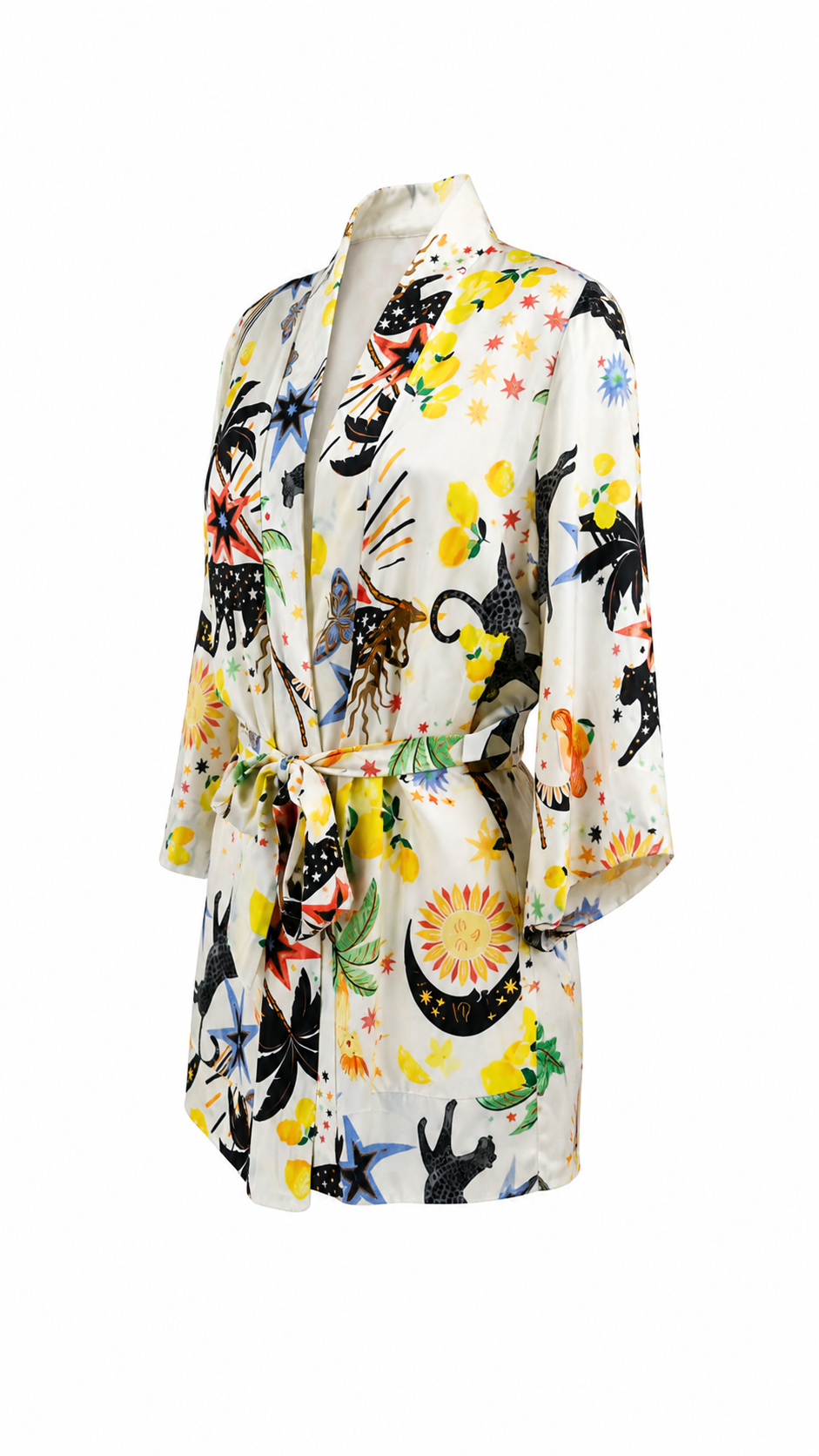 Kimono a fantasia tropicale