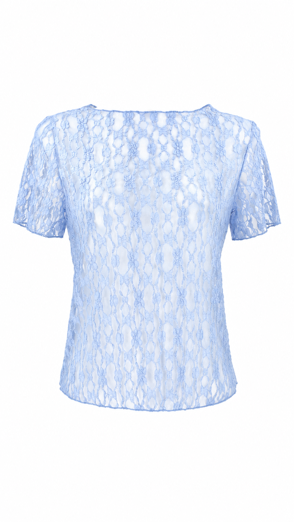 T-shirt in pizzo