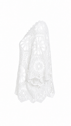 Maglia effetto crochet