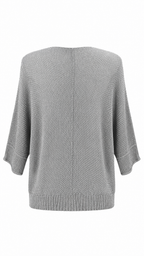 Maglia traforata oversize