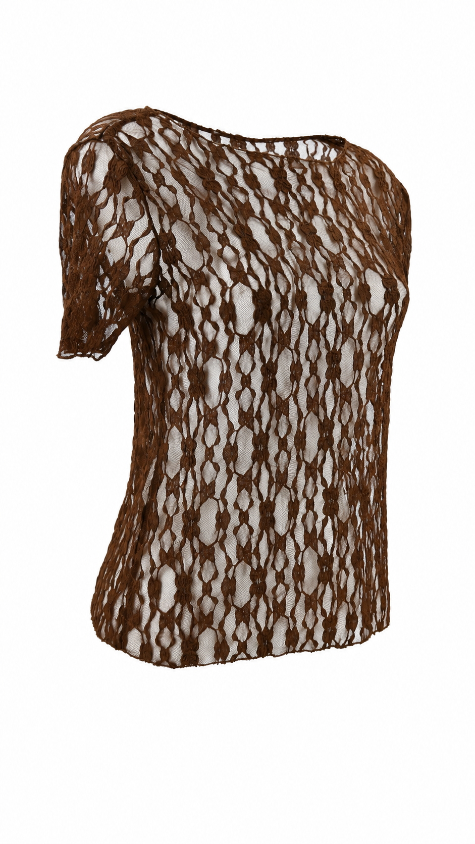 T-shirt in pizzo