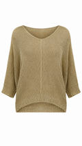 Maglia traforata oversize