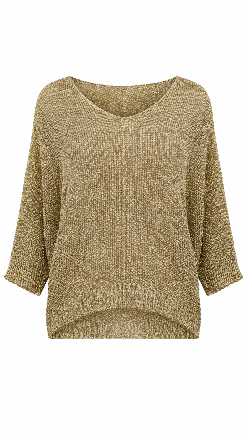 Maglia traforata oversize