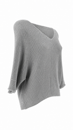 Maglia traforata oversize