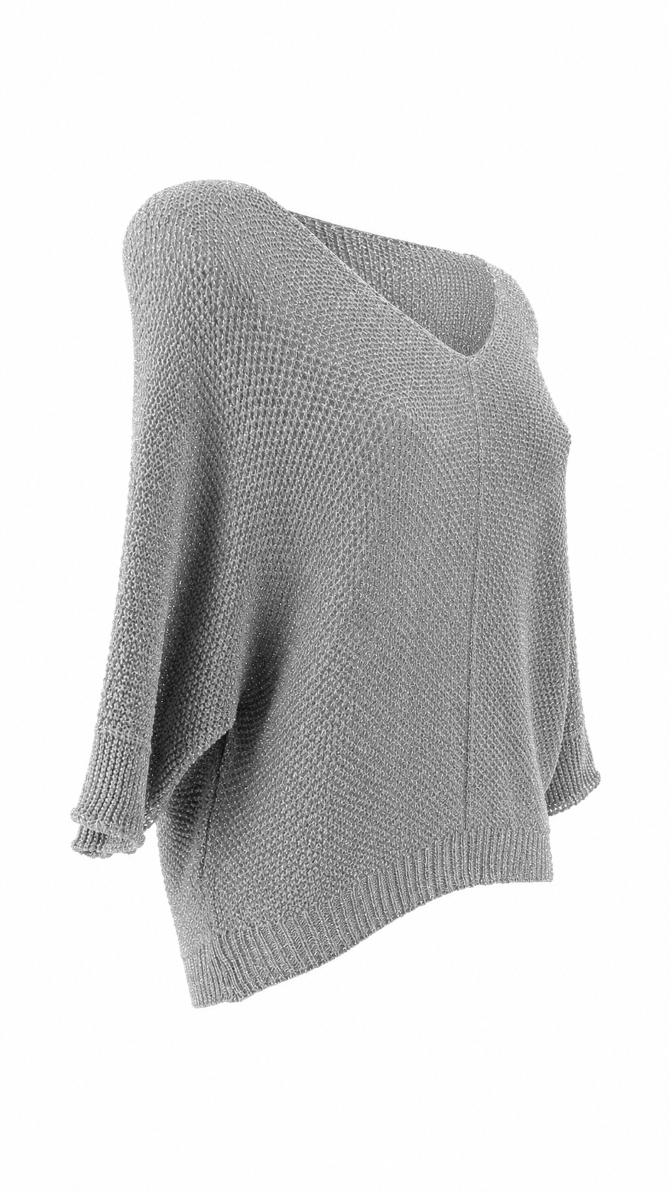 Maglia traforata oversize