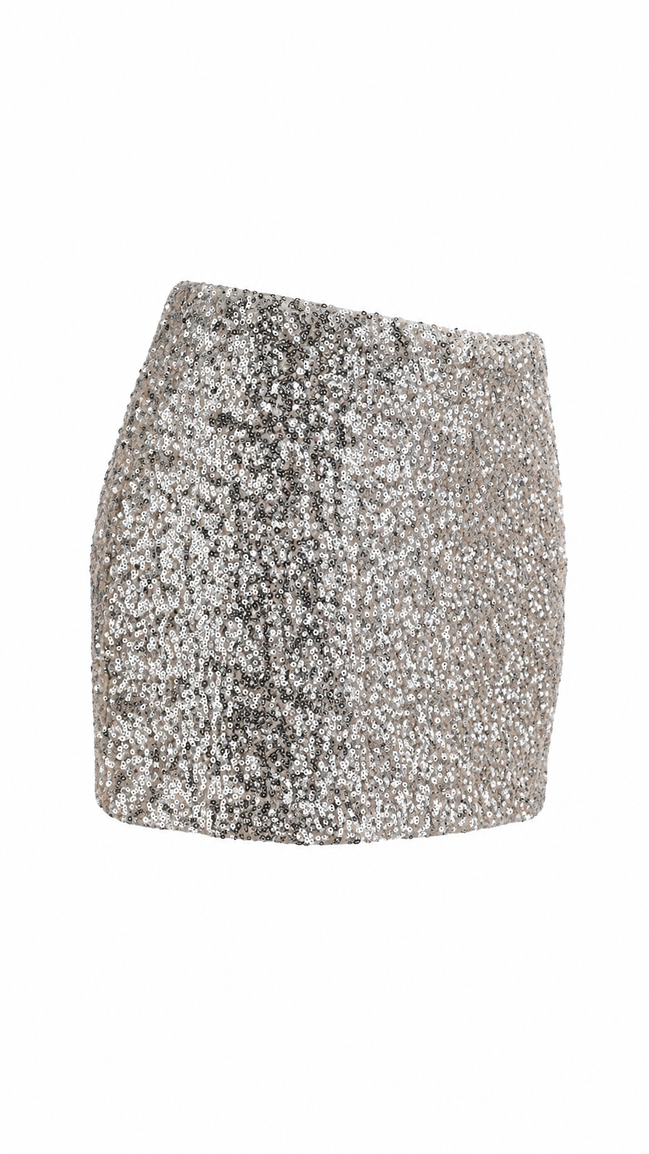Minigonna con paillettes