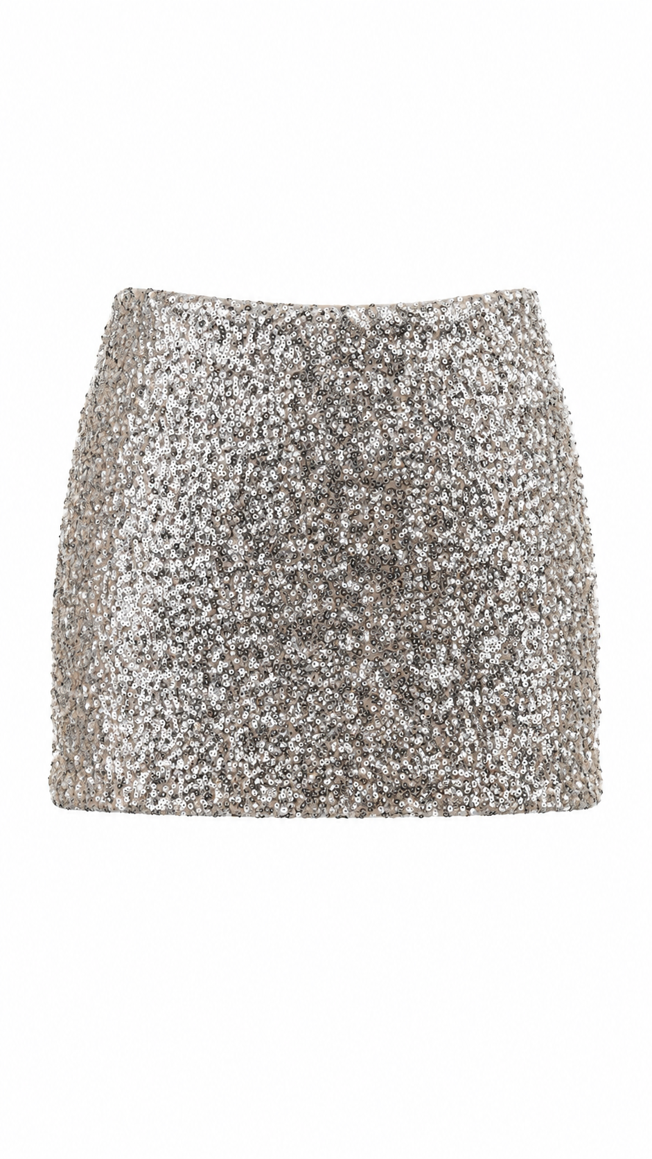 Minigonna con paillettes