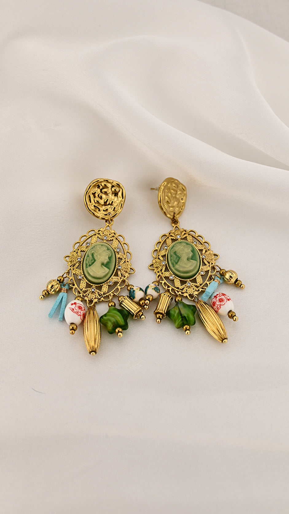Orecchini pendenti stile vintage